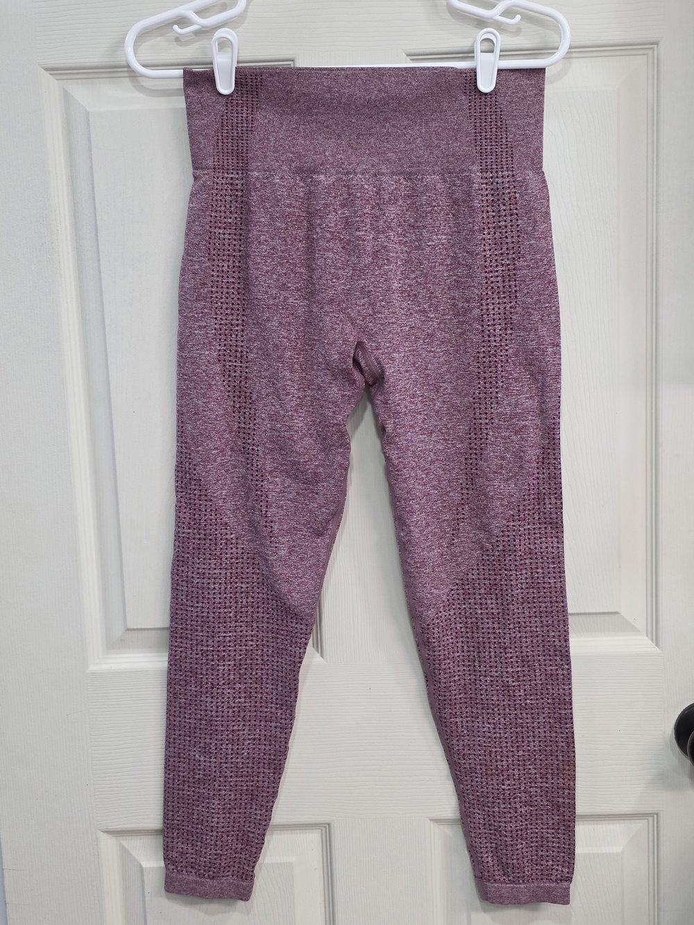 Seamless High-Waist Leggings - Mauve